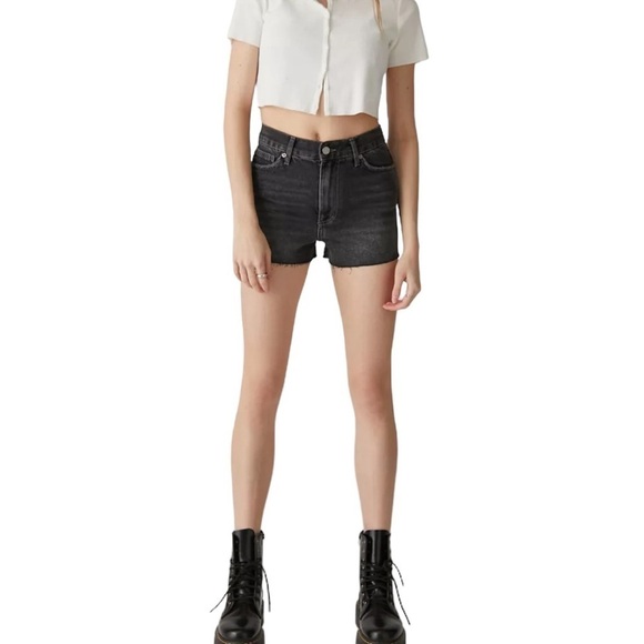 Urban Outfitters BDG Girlfriend High-Waisted Denim Short - Picture 2 of 14
